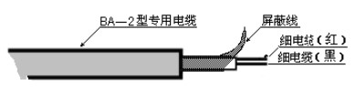 一體式超聲波液位計電纜線示意圖